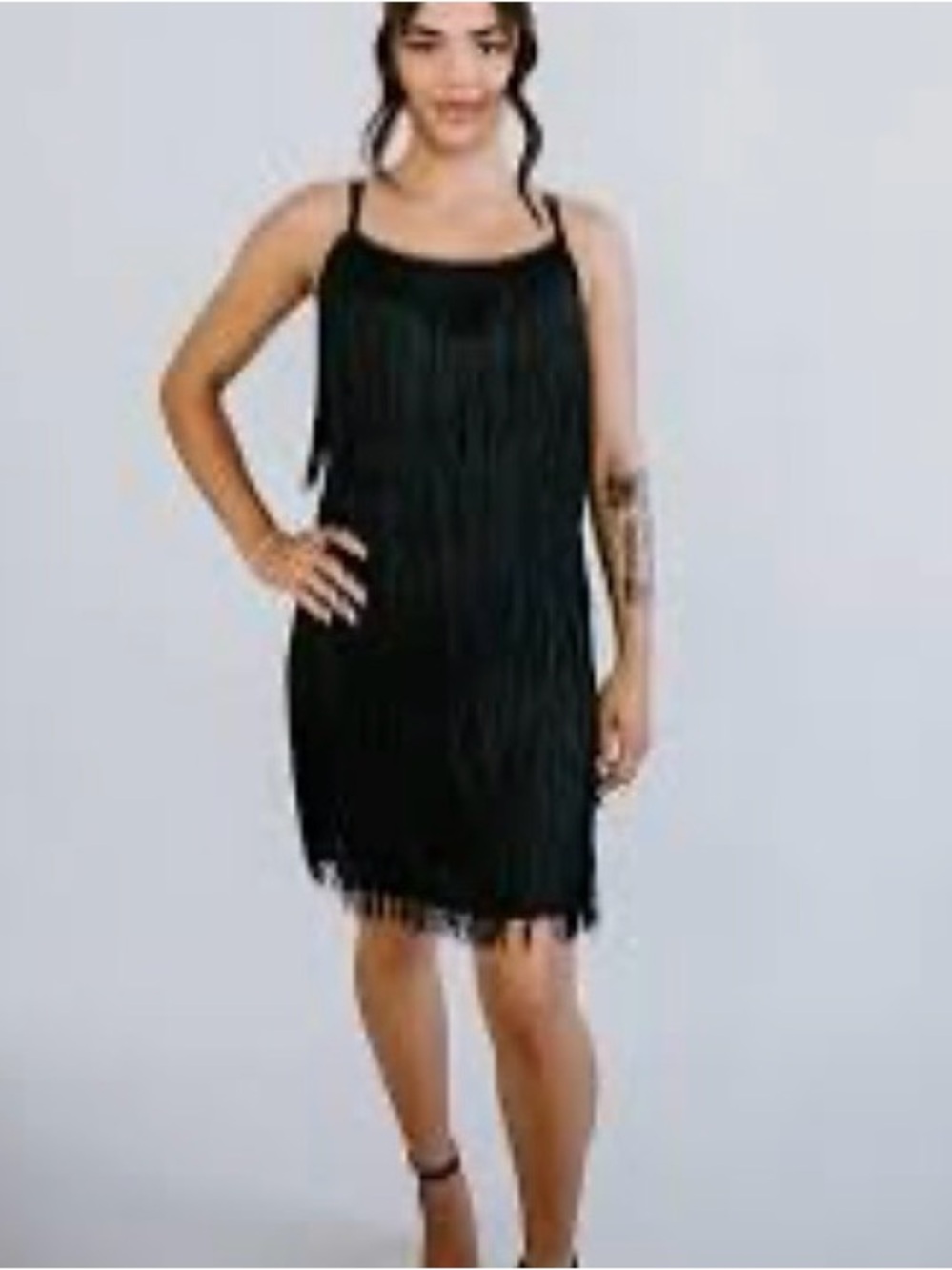 Vintage Black Mini Cocktail Dress